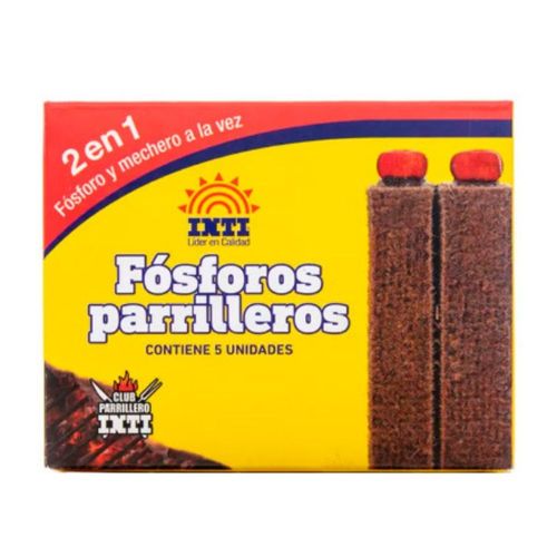 Fósforo parrillero x 5 unidades Inti