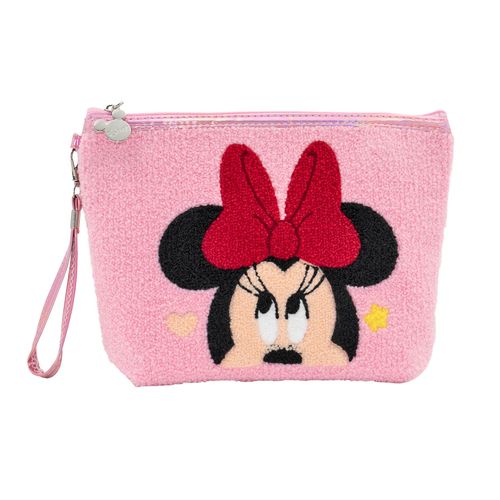 Neceser Cartuchera Minnie Mouse Cosmetiquera de felpa Disney