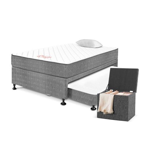 Cama Diván 1.5 Plazas + Baúl C