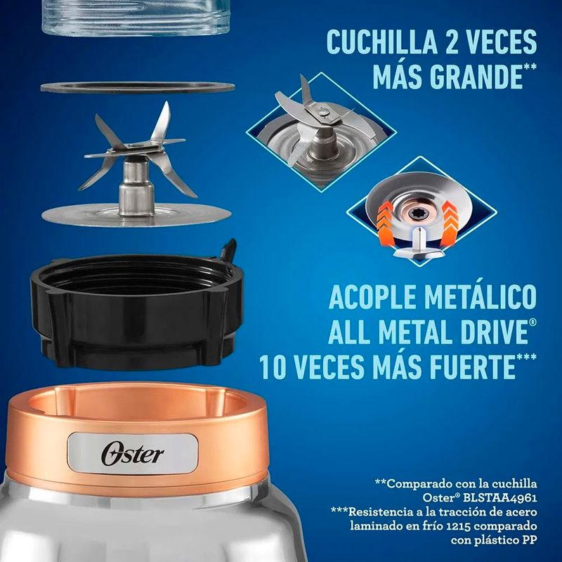 Licuadora-Oster-de-1-Velocidad---Pulsador-2-Caballos-de-Fuerza-BLSTPBTG-053