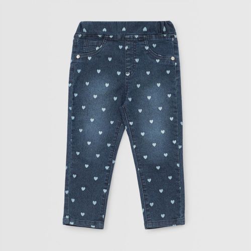 Jean Para Bebe Niña Baby Circus Print
