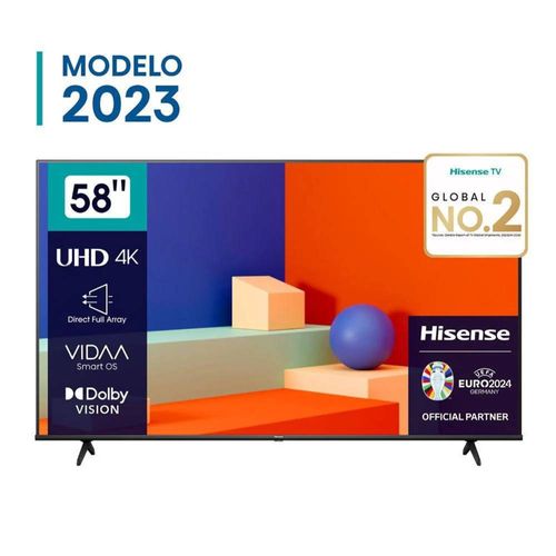 Televisor Hisense 58" 58A6K Led Ultra HD 4K