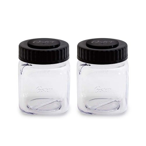 2 Mini Jarras de 300ml Oster BLSTMJ 300 011 Las mini jarras perfectas para preparar bebidas individu