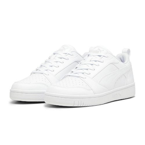 Zapatillas Para Hombre Urbanas Puma Rebound V6 Low 392328 03 Blanco