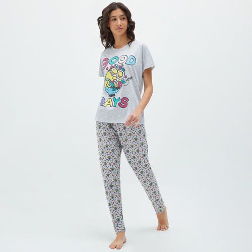 Pijamas Minions Universal Para Mujer