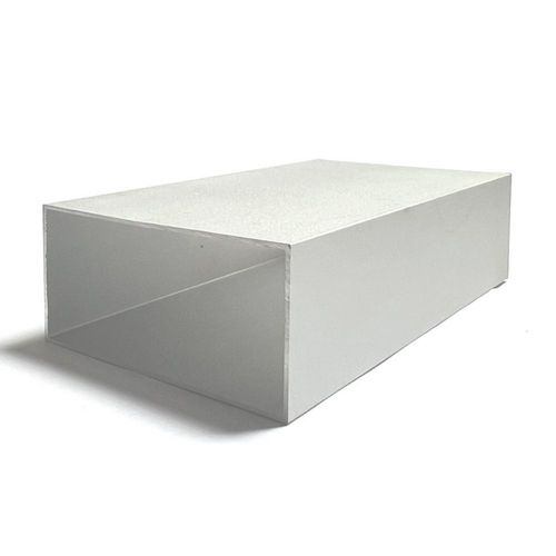 Tubo rectangular 25mm x 50mm Global Trader