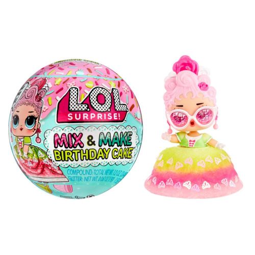 Muñeca L.O.L. Surprise Mix & Make Birthday Cake Tots