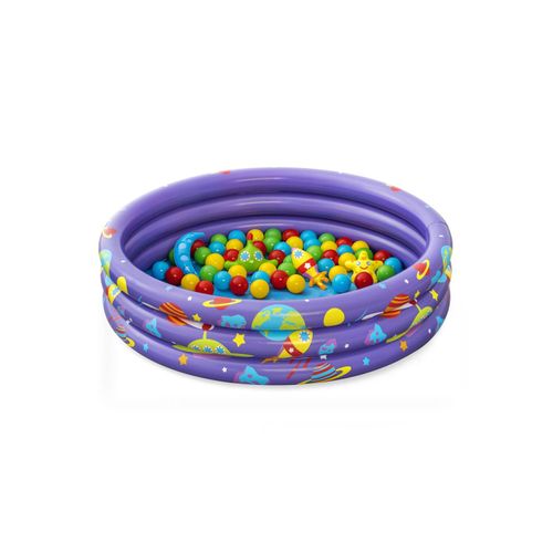 Piscina Inflable Sorpresa Intergalactica (Incluye 50 Pelotas Multicolor) - Bestway