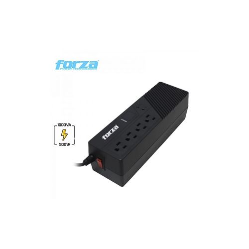 ESTABILIZADOR FORZA FVR-1012-USB, 1000VA/500W