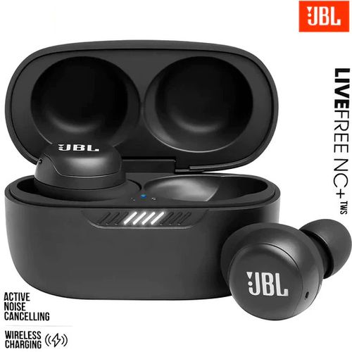 Audífonos Bluetooth JBL LiveFree Noise Cancelling IPX7 21Hrs - NEGRO - copy