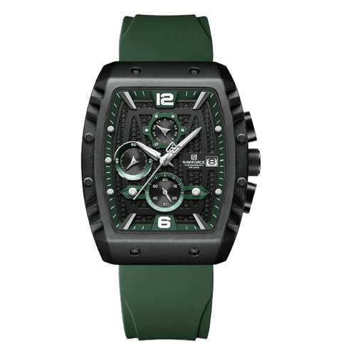 Reloj Naviforce 8025 Correa de Silicona Verde NAV-123