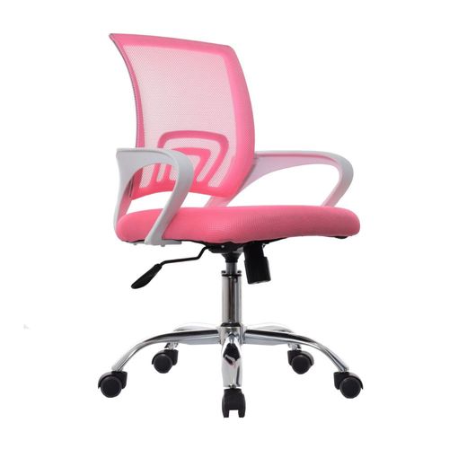 Silla de Oficina Atlantis Eco Polipropileno Rosado/blanco Bonno