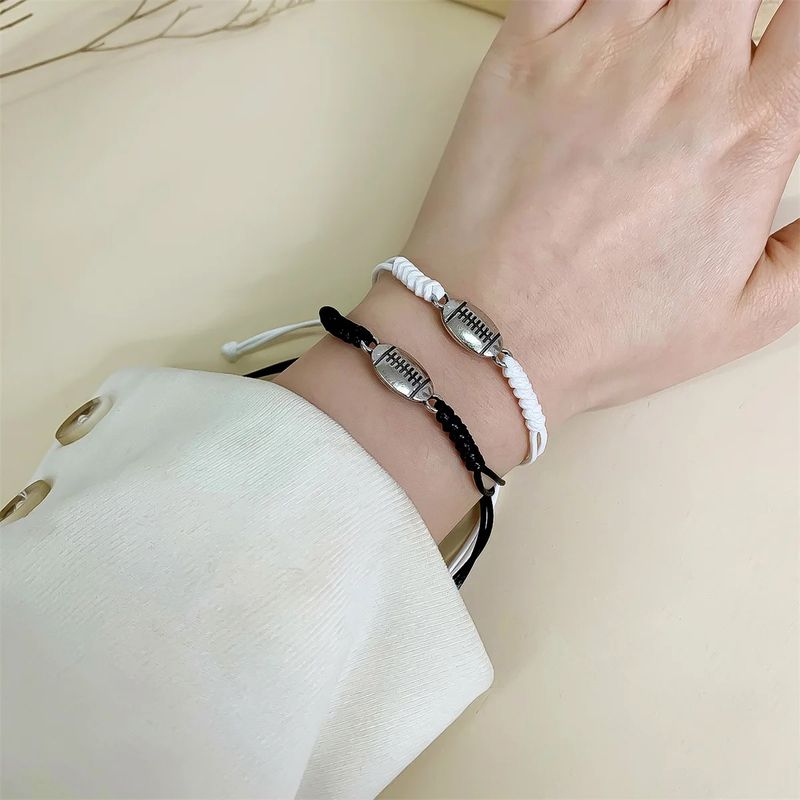 20 Pulseras De Fútbol Ajustables - Multicolor (Acrílico)