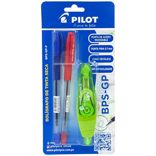 Bolígrafo PILOT BPS-GP-L/R + Corrector