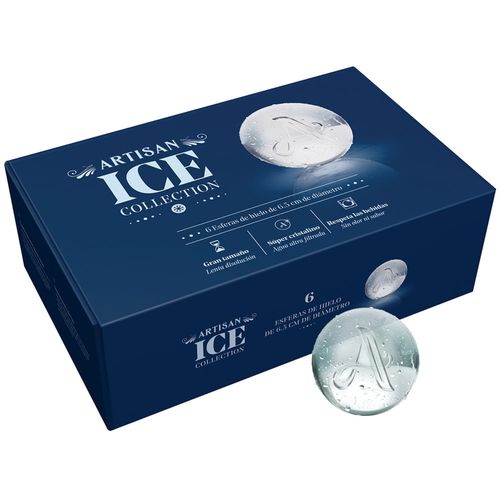 Esferas de Hielo ARTISAN 6.5cm Caja 6un