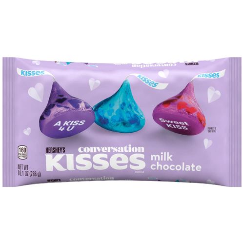 Chocolates HERSHEY'S Kisses Leche Bolsa 286g