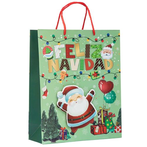 Bolsa de Regalo CLASS&WORK Papa Noel Grande