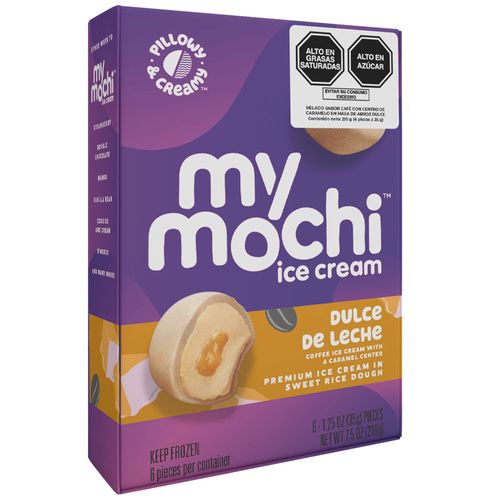 Helado MY MOCHI Dulce de Leche Caja 280g