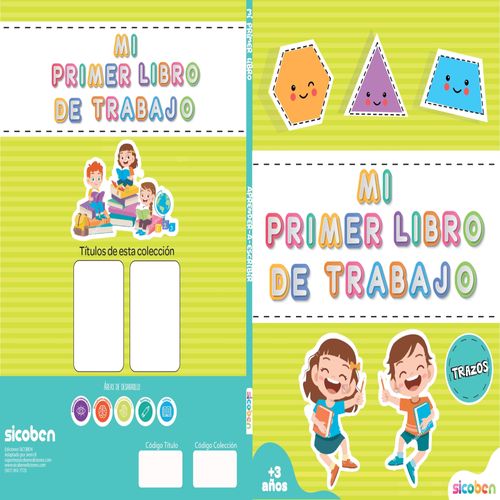 Libro Infantil SICOBEN Actividades y Colorear (Modelos Aleatorios)