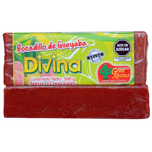 Dulce de Guayaba DIVINA GRAN CACTUS Caja 500g