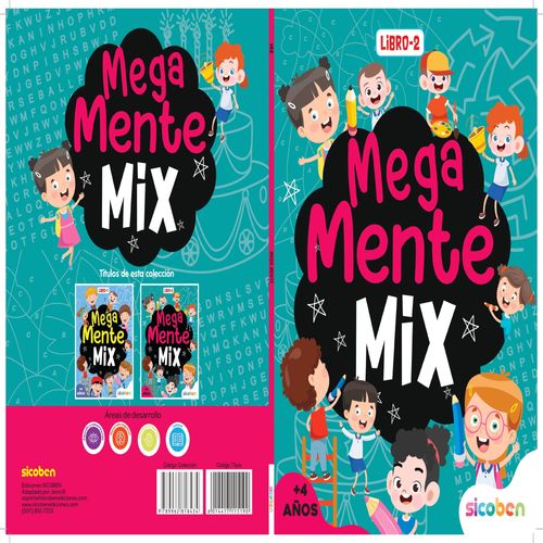 Libro Infantil SICOBEN de Aprendizaje Megamente (Modelos Aleatorios)