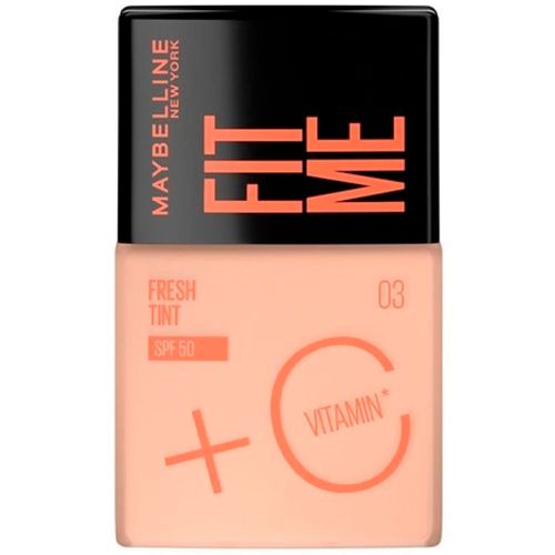 Base MAYBELLINE Fit Me Fresh Tint SPF50 03 Frasco 30ml