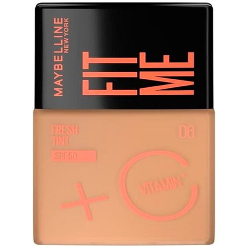 Base MAYBELLINE Fit Me Fresh Tint SPF50 06 Frasco 30ml