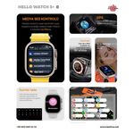 Smart-Watch-Hello-Watch-3-Plus-Ultra-4GB-Rom-Color-Naranja