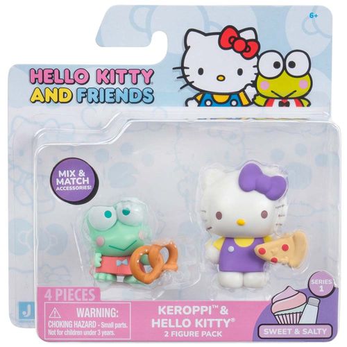 Figuras de Colección HELLO KITTY and Friends Pack 2un Asst HKT0001