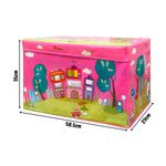 Caja-Puff-Organizador-de-Juguetes-con-Tapa-para-Niños-Robot-Rosa-595V