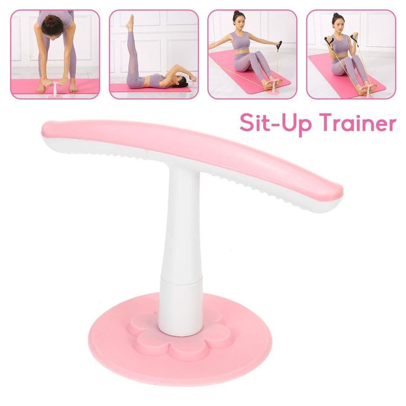 Sit-Up-Barra-De-Apoyo-Soporte-Abdominales-perfectos-Rosado