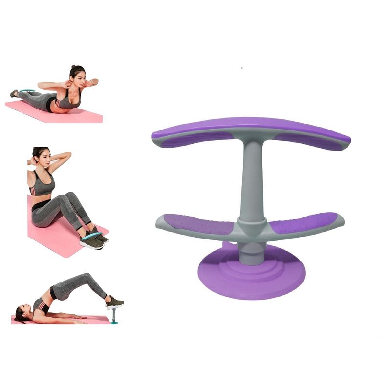 Sit-Up-Barra-De-Apoyo-Soporte-Abdominales-perfectos-Morado