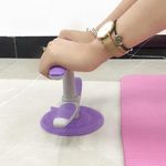 Sit-Up-Barra-De-Apoyo-Soporte-Abdominales-perfectos-Morado