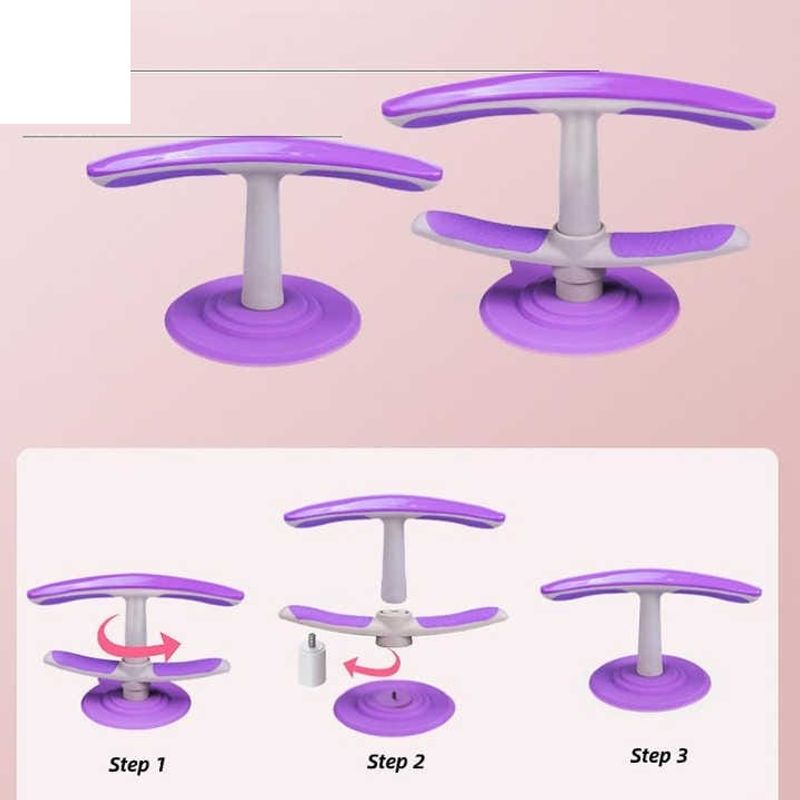 Sit-Up-Barra-De-Apoyo-Soporte-Abdominales-perfectos-Morado