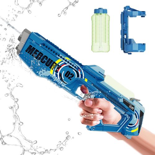 Pistola de Agua Eléctrica Color Azul