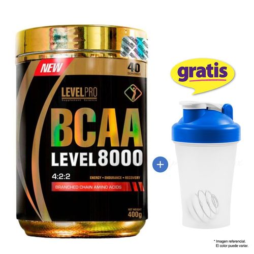 Level Pro Bcaa Level 8000 400gr Watermelon + Shaker