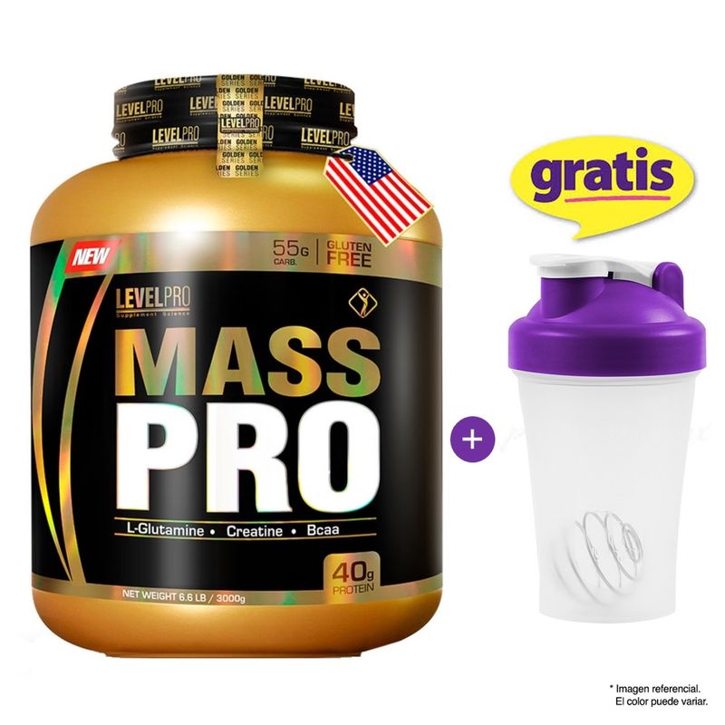 LEVEL-PRO-MASS-PRO-66-LIBRAS-RICH-CHOCOLATE---SHAKER