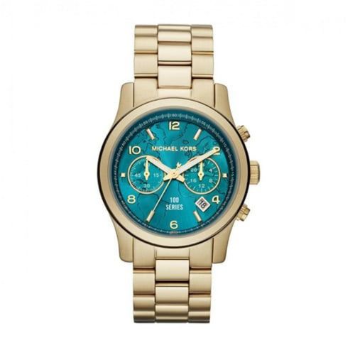 Reloj Michael Kors Mk5815 Hunter Stop Gold Genuino para Dama 2024