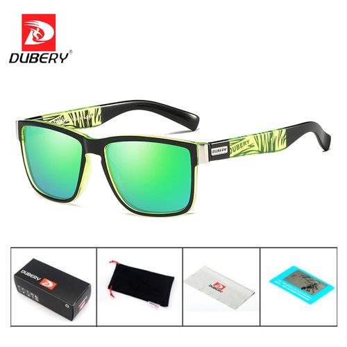 Lentes de Sol DUBERY Sport - Polarizados - UV400 - Verde - Estuche