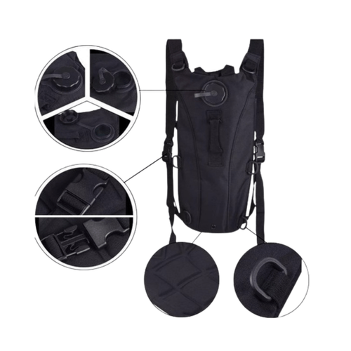 Mochila De Hidratación Tipo Camel Back 2.5l Deporte Aventura