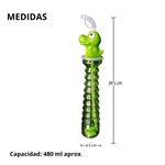 Tomatodo-Largo-Con-Luces-Capacidad-De-480-ml-Para-Niños-Tapa-Modelo-Dinosaurio