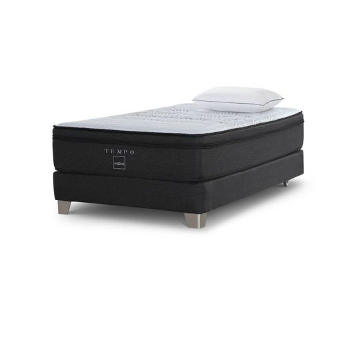 Box Tarima Tempo 1.5 Plazas + 1 Almohadas + Protector