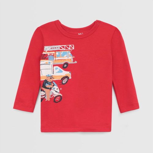 Polo Manga Larga Para Bebe Niño Baby Circus Gam