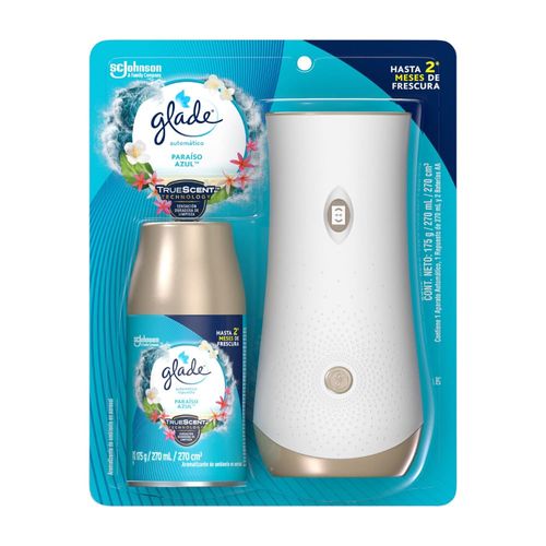 Glade Automatico Paraiso Azul