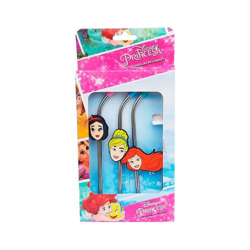 Set 3 cañitas Licencias Disney