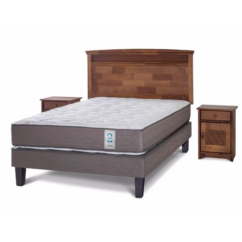 Set Cama Europea New Style 2 Veneto 2 Plazas + 2 Almohadas