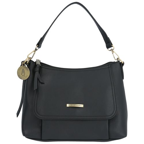 CARTERA HUSH PUPPIES SINTÉTICO I24OF MUPHEL HOBO NEGRO PARA MUJER