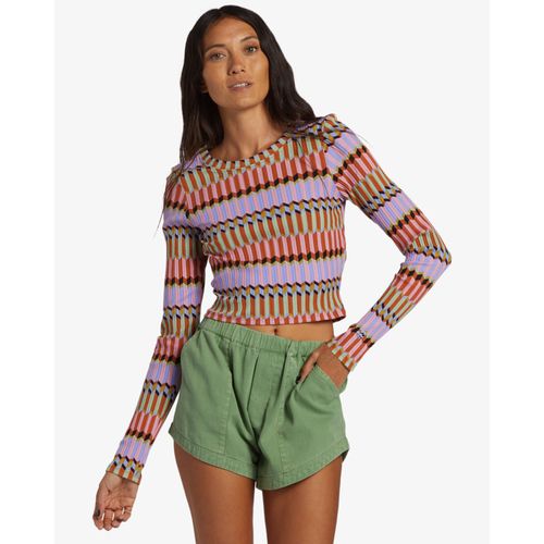 POLO PARA MUJER MANGA LARGA DONT SWEAT IT MULTICOLOR BILLABONG