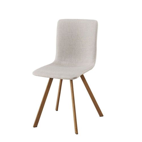 Silla Comedor Nórdico Redondo Beige