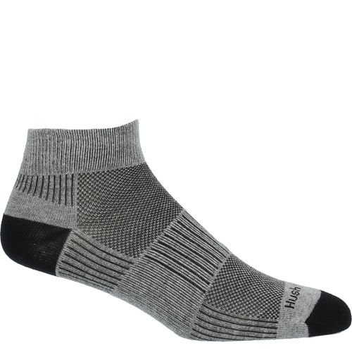 MEDIA HUSH PUPPIES ALGODÓN/SPANDEX CO TECHNO SPORT PED NEGRO PARA HOMBRE